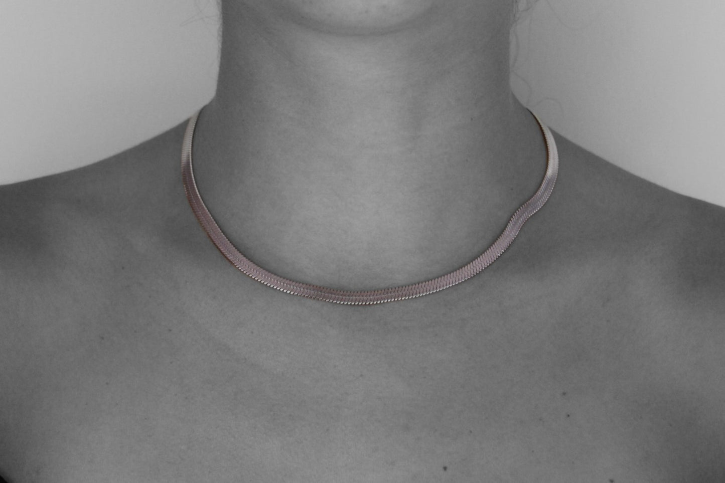 5mm silver snake chain
