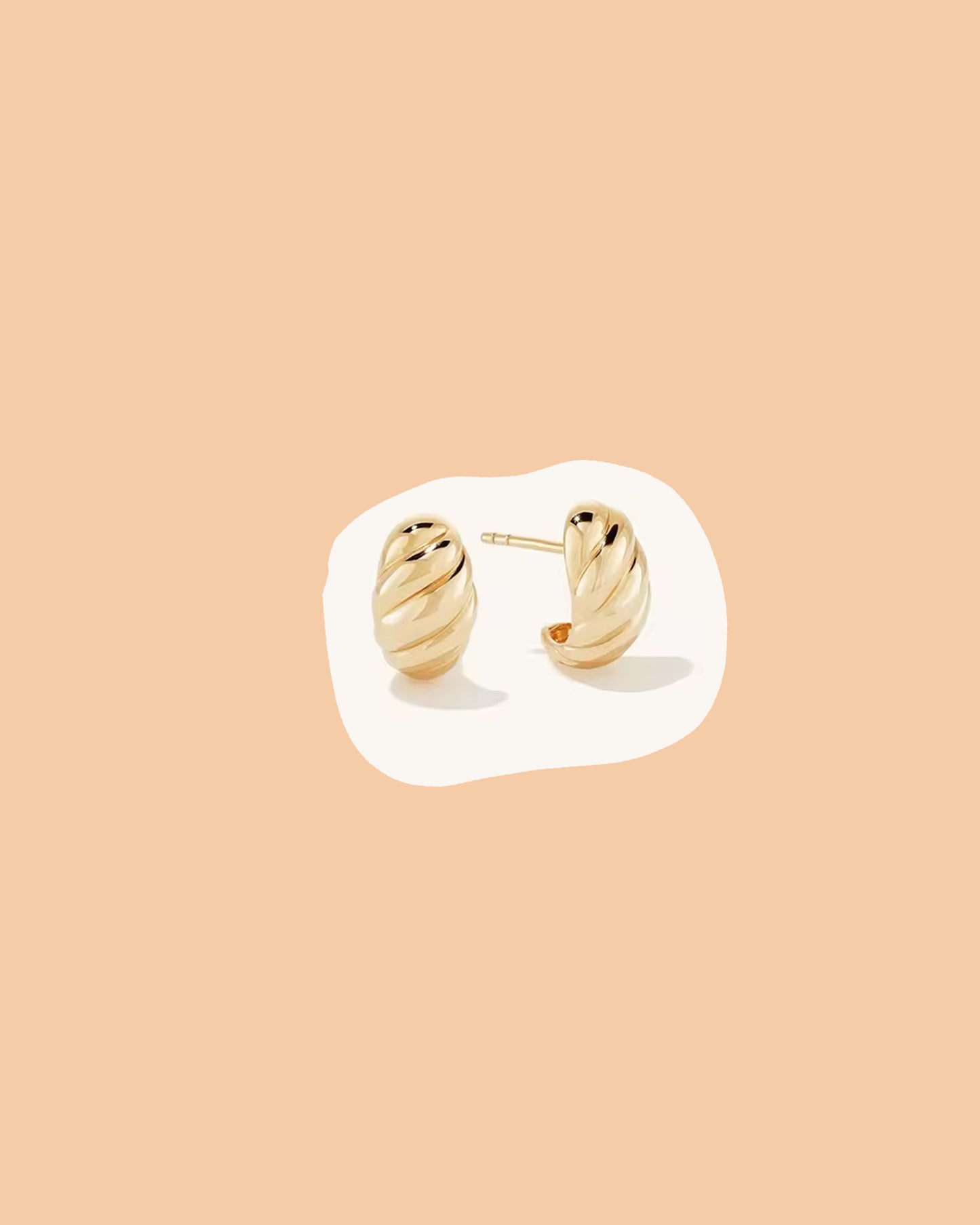 Absolutno gold earrings