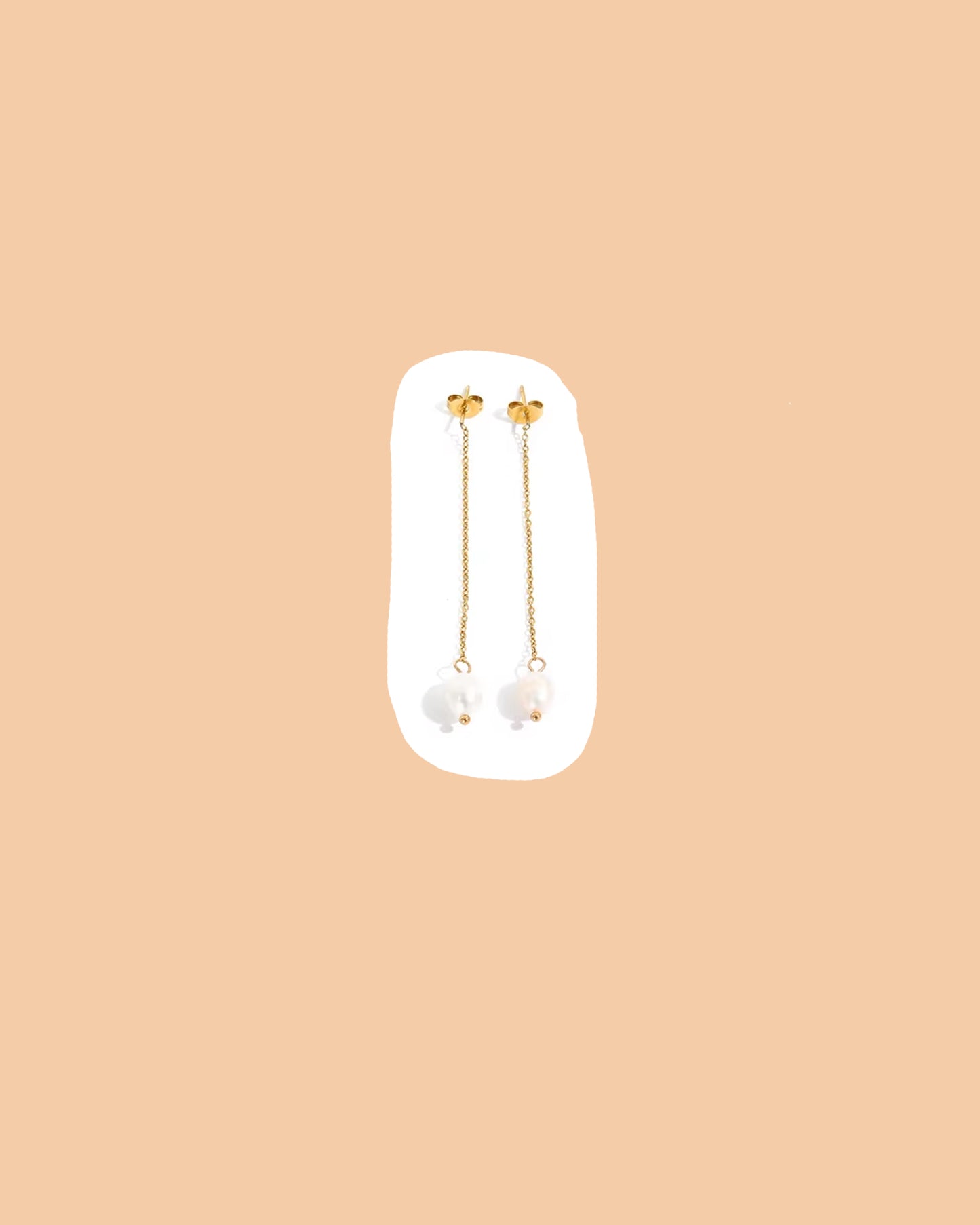 Albali gold earrings