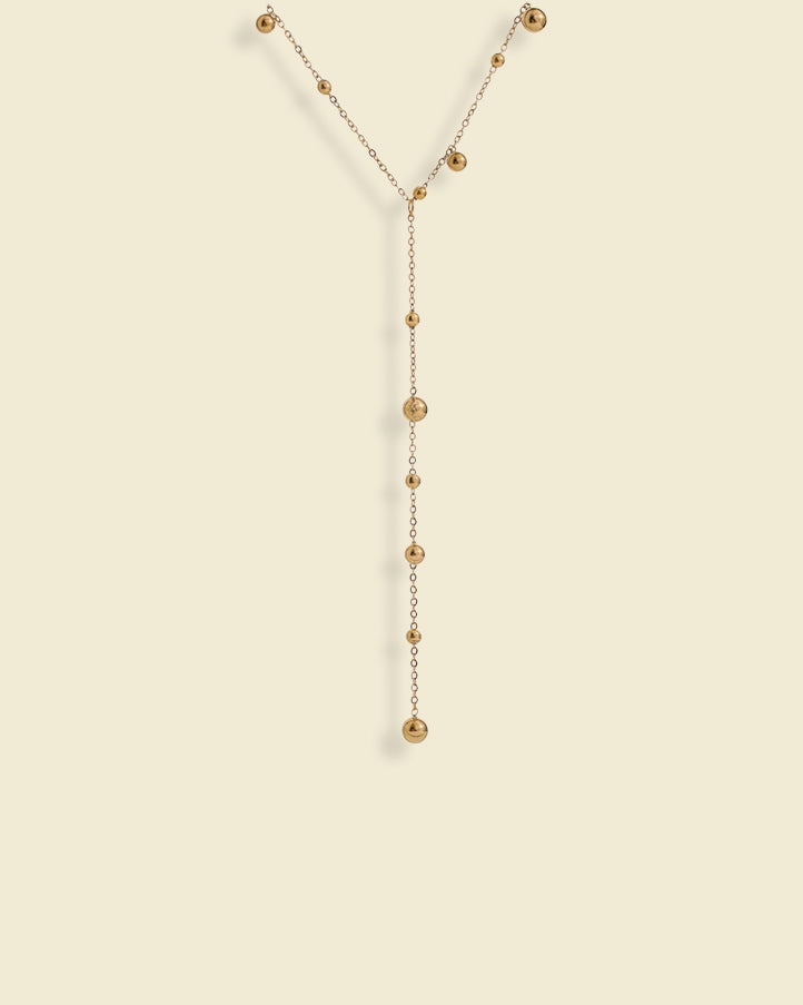Golden Ceibo necklace
