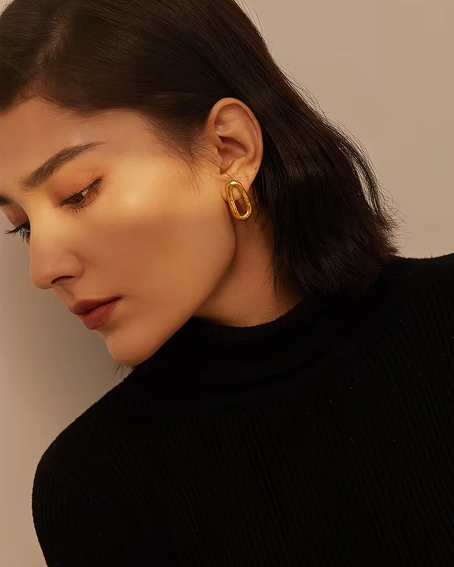 Golden Horna earrings