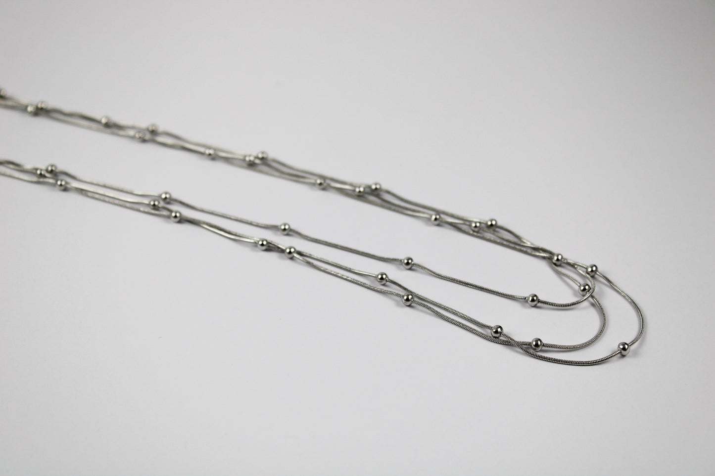 Chartan silver necklace