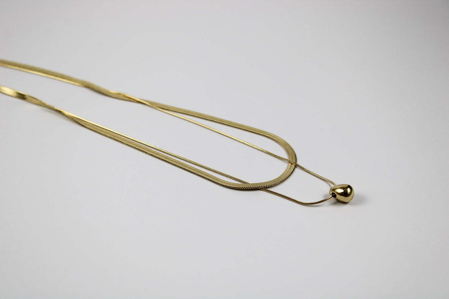 Dombay gold necklace