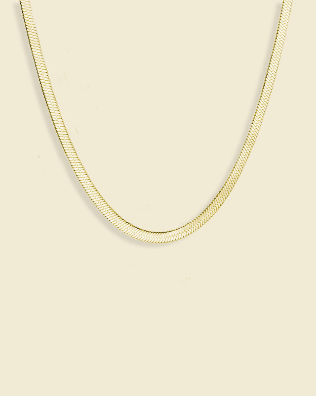 Golden snake chain 5mm