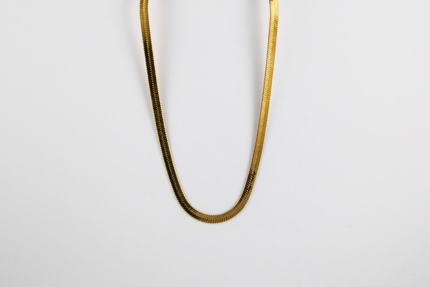 4mm golden snake chain