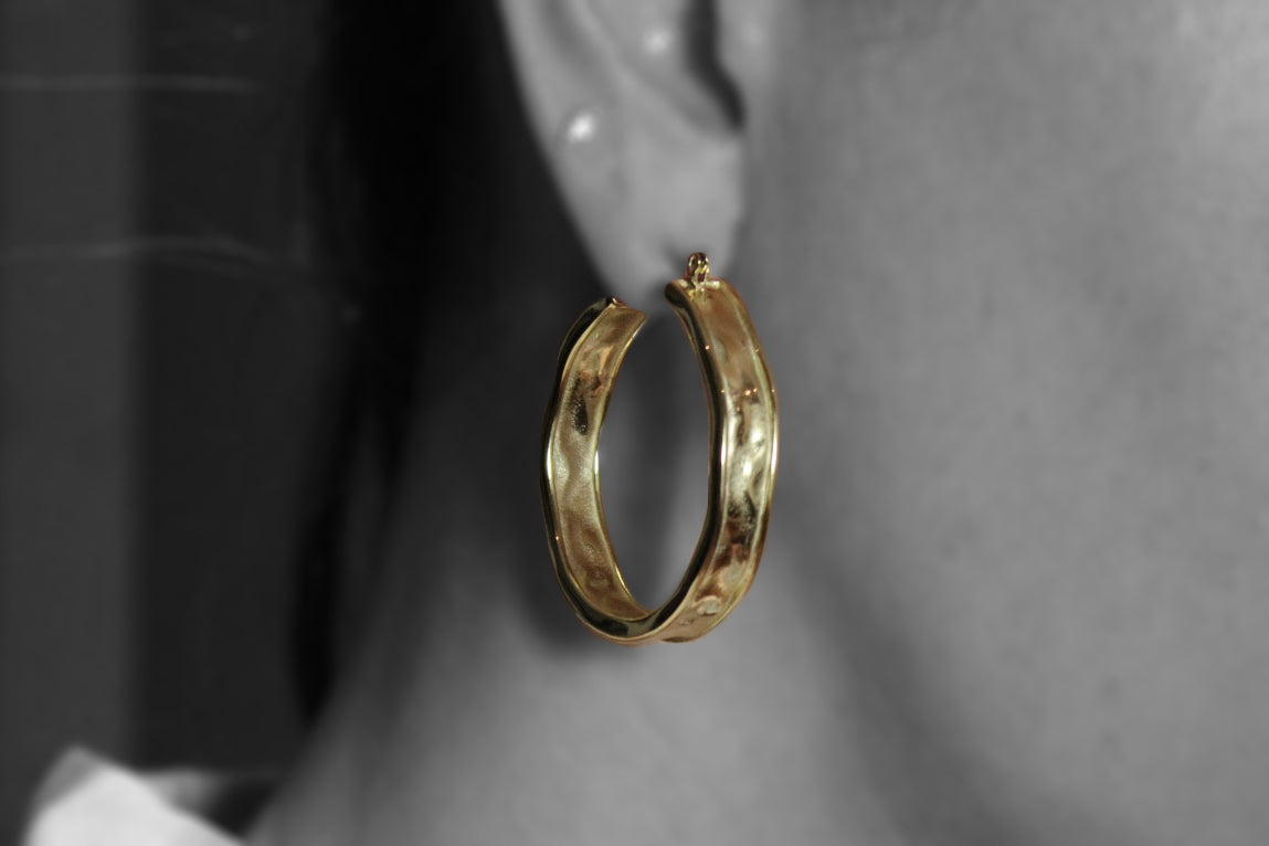 Acrux hoop earrings
