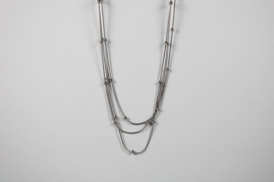 Chartan silver necklace