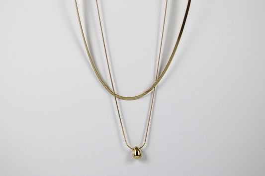 Dombay gold necklace